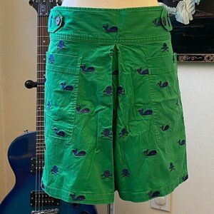 Nautical Skulls/Whales Skirt. Green/Navy. Libertine for Target. Size 1 (…
